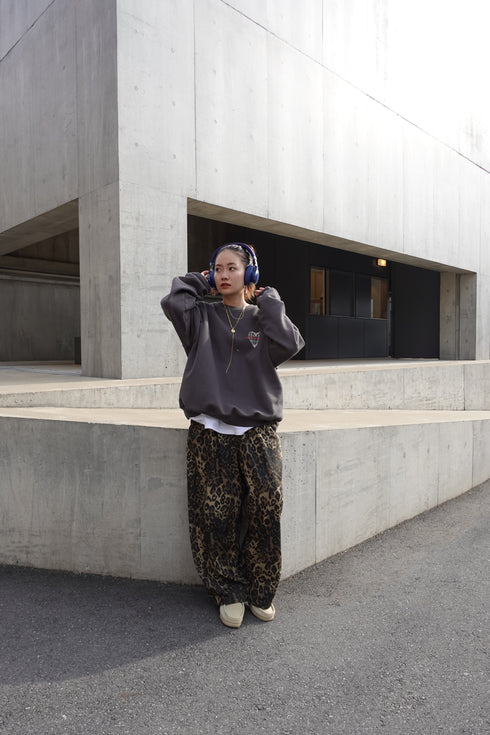 【追加予約!1月中旬~下旬発送予定】レオパードボリュームパンツ